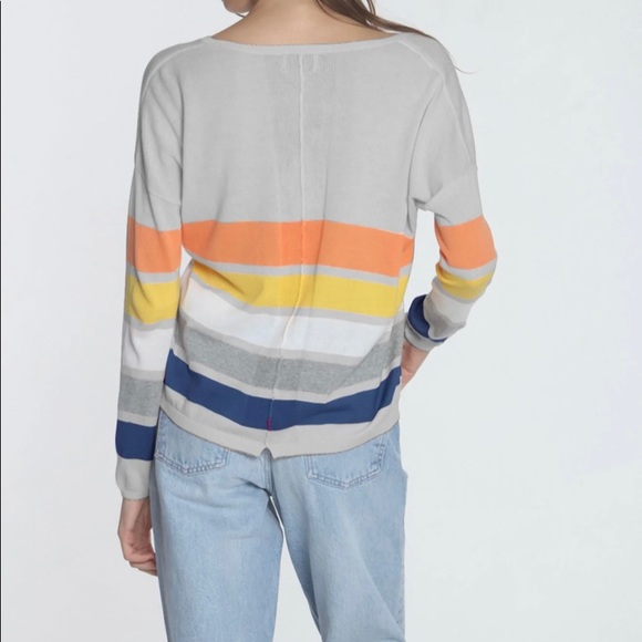 L+T Label and Thread hang ten v neck sweater NWT - Picture 8 of 9